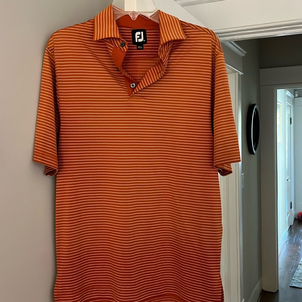 Footjoy polo with west shore country club logo